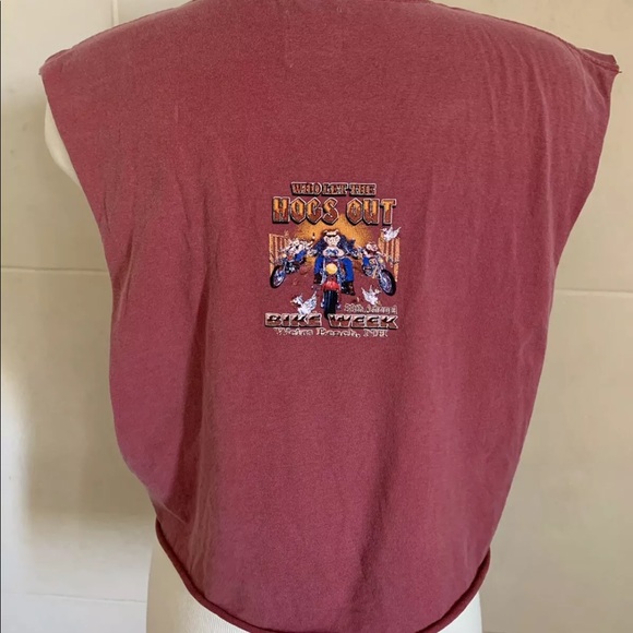 First Of A Kind by LF vintage muscle tank one size - Picture 4 of 4